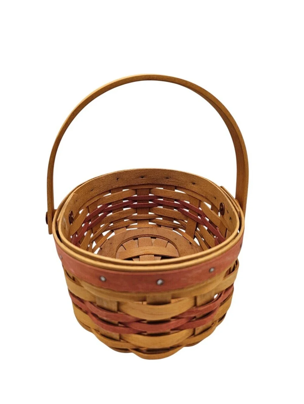 Longaberger 1999 Mother's Day Tea for Two woven basket
